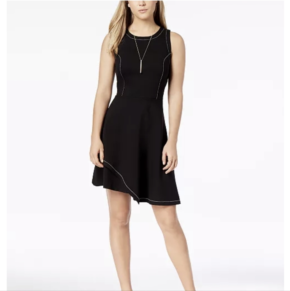 Bar III Black Dress